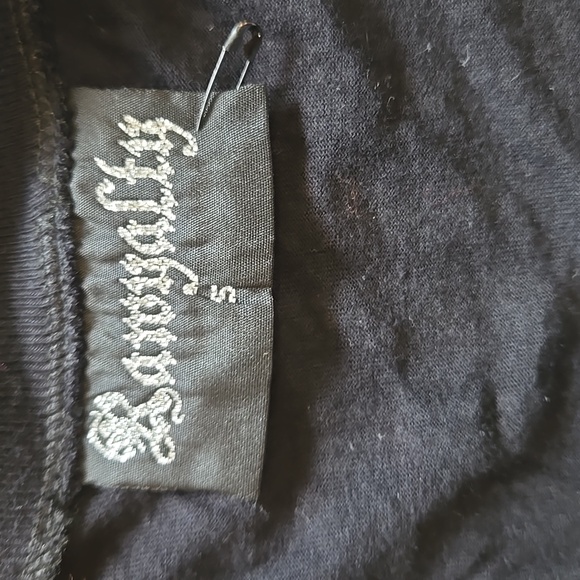 Rawyalty Black and Silver"American Eagle" T Shirt NWOT - Picture 4 of 8